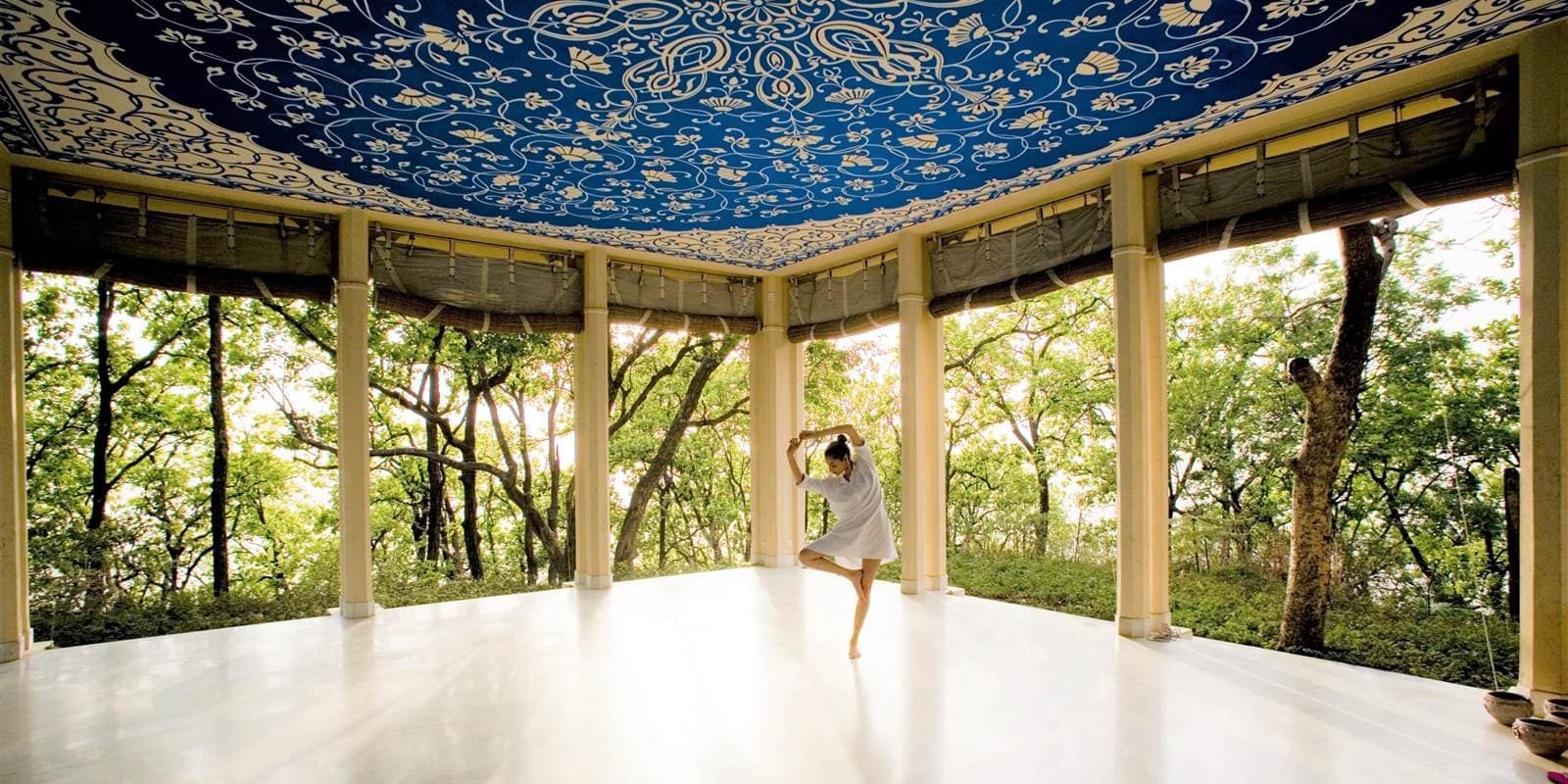 The award-winning Ananda, nestled in the Himalayan foothills of North India, offers yoga for the soul Photo: www.anandaspa.com