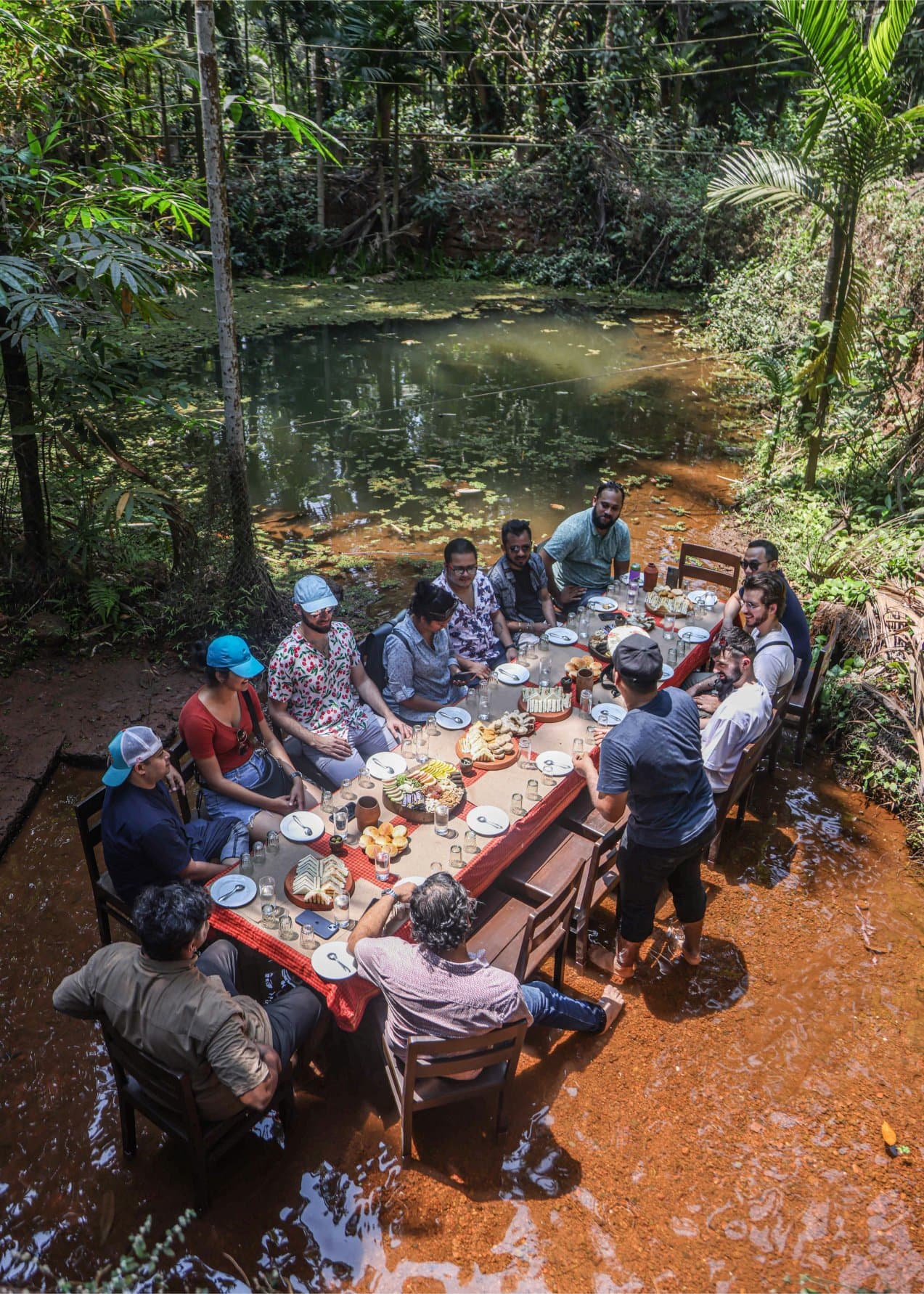 Floating Feni: The Vaz family, creators of the Cazulo feni brand, offer the Floating Feni Experience, combining conversation and fresh air with the popular fermented drink from Goa.