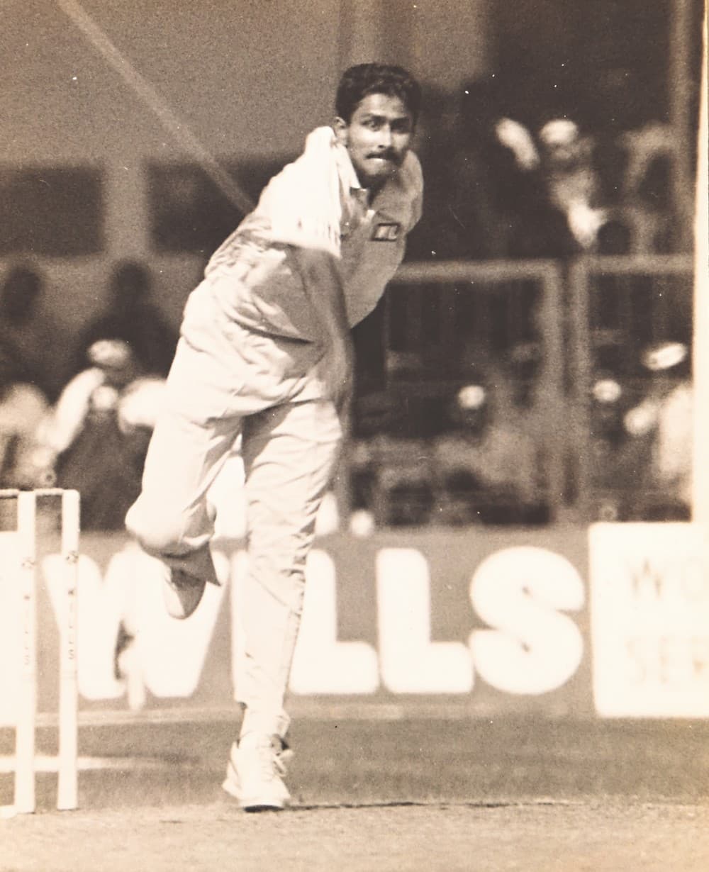 Anil Kumble. Picture by Rashbehari Das