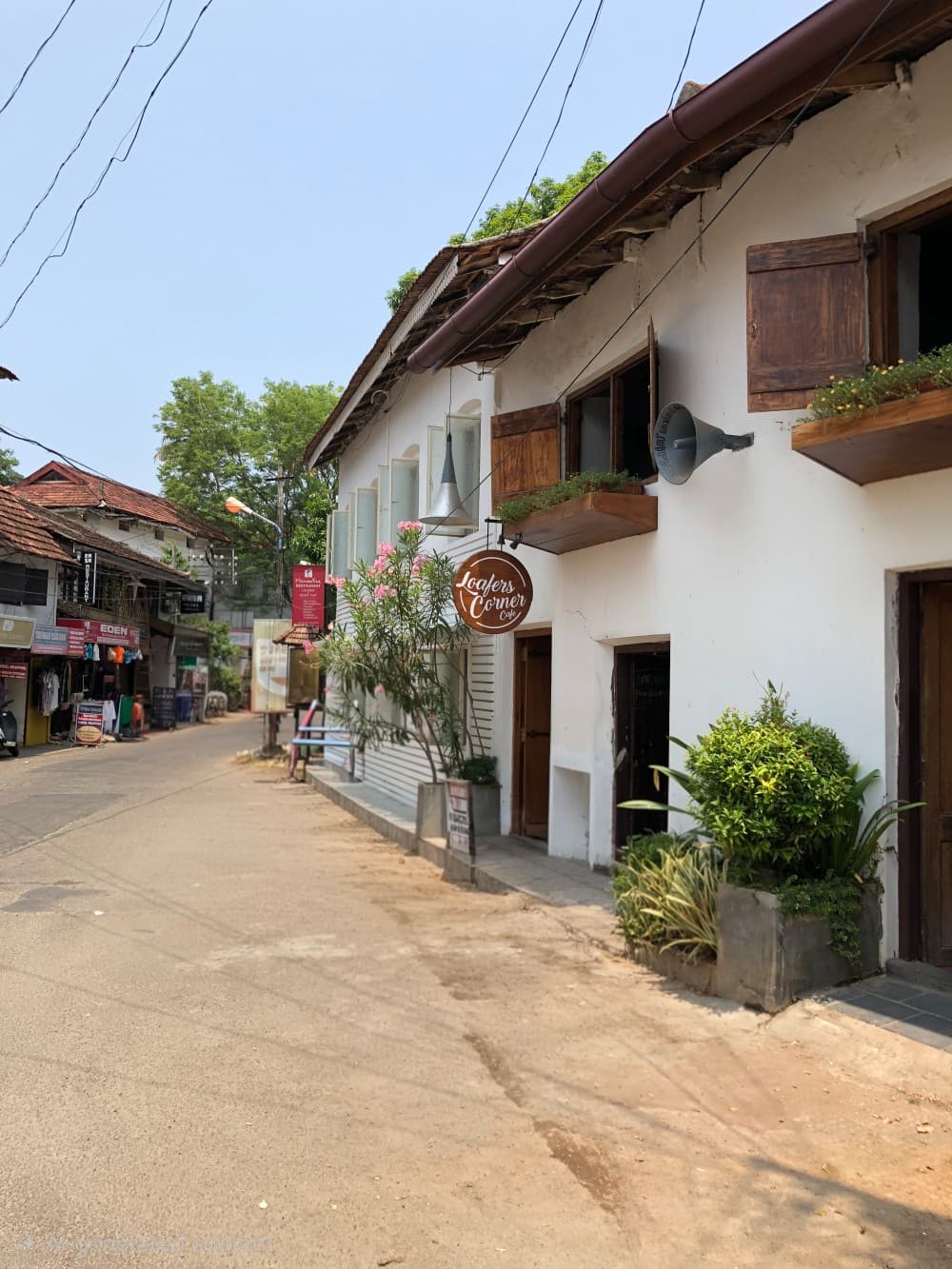 Loafers Corner Café, perfect for solo travellers who would like to unwind with a coffee and a book as they take in the street views.
