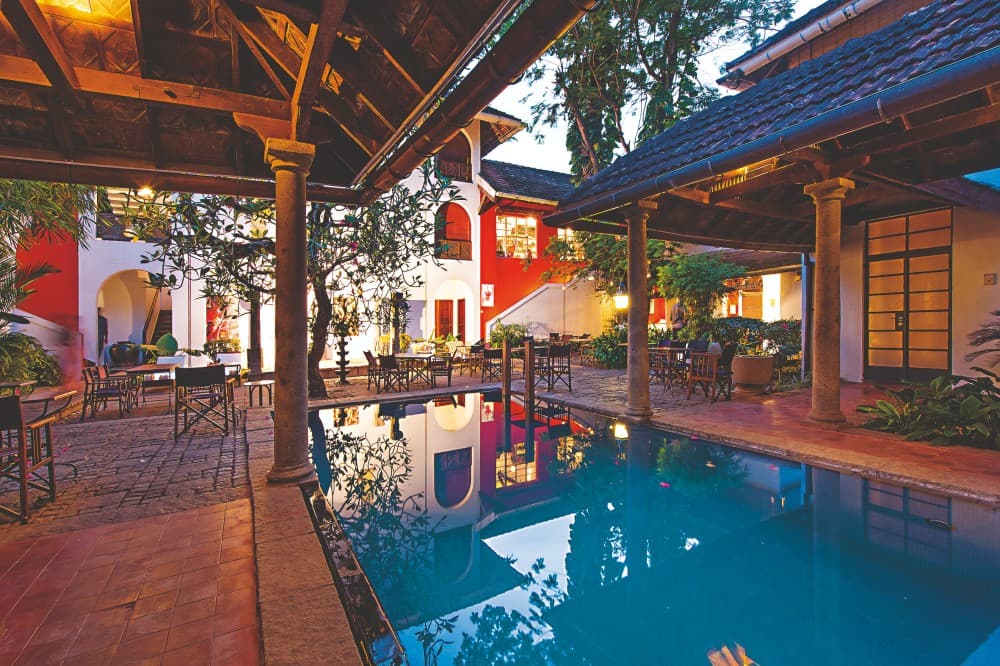 Malabar House, a 17-room heritage art hotel by the beach for wellness travellers