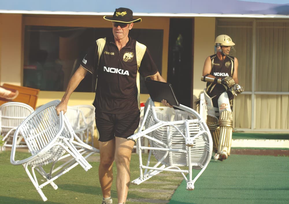 Buchanan experienced a topsy-turvy stint as coach of the Kolkata Knight Riders in the IPL. All images sourced from John Buchanan