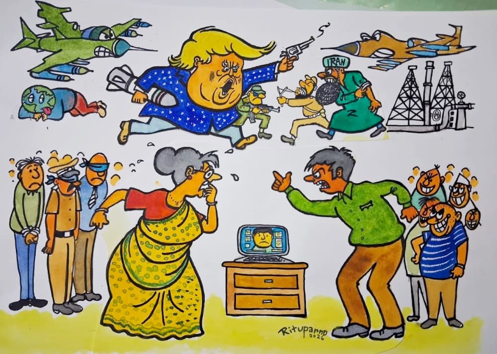 A fight with a tenant became a micro equivalent of the global conflict: an old country, however dictatorial, when pushed into a corner, will fight back