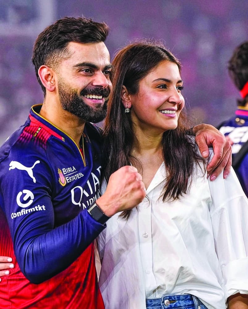 Virat Kohli and Anushka Sharma embody the successful union between cricket and showbiz that has been pivotal to the rise of the Indian Premier League