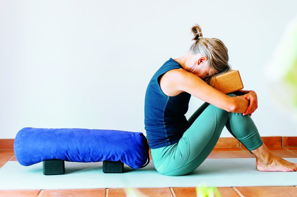 Yin yoga helps to release patterns of holding that accumulate, invisibly, over years of sitting on chairs and low-grade anxiety