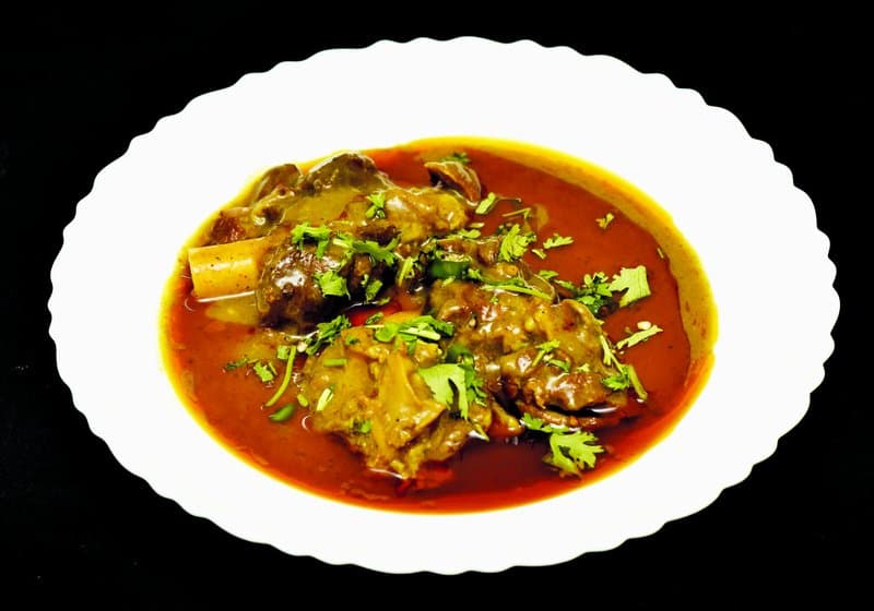 Nihari’s main ingredients are time and patience. Cooked overnight, what makes it unique is the finishing touch of flavoured ghee, known locally as tehra.