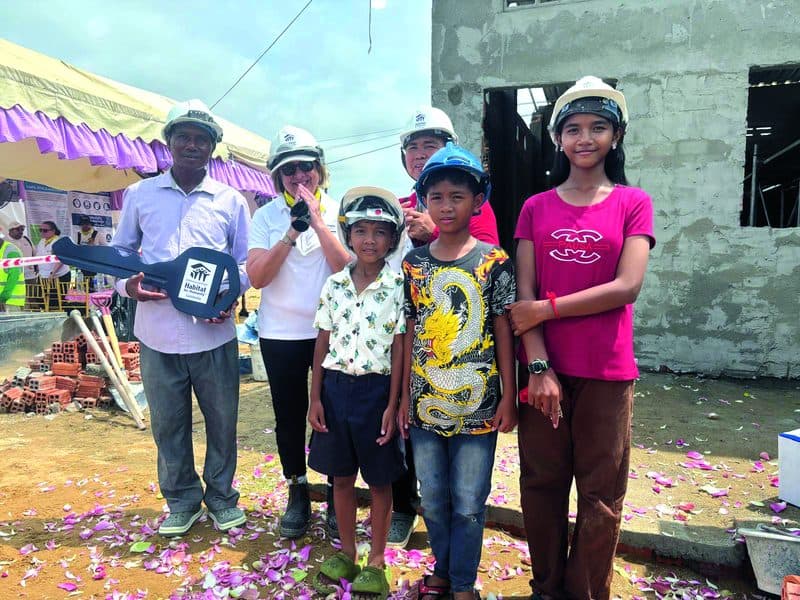 Building houses with Habitat for Humanity in Cambodia (2025)