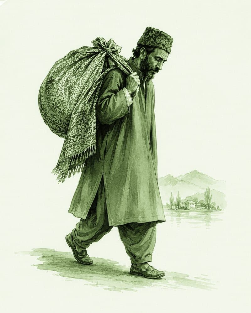 No conversation on Kashmiri shawls is complete without a mention of the much-loved itinerant Kashmiri shawl-walas — over decades the valley’s connection to the rest of India.