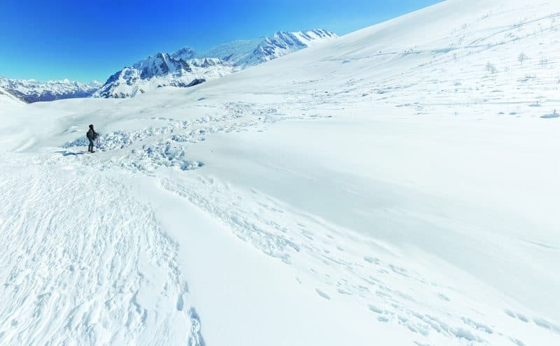 The route to Tilicho Lake, one of the highest and most sacred Alpine lakes in the world, is notoriously difficult, with a breathtaking view that is its own reward.