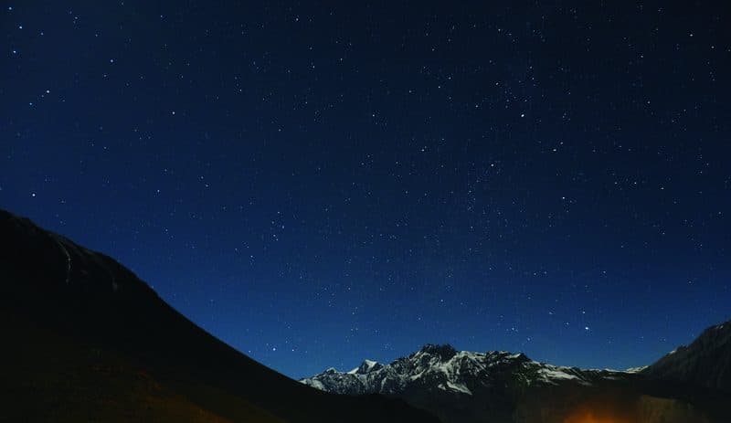 A starry, starry night at Lower Mustang