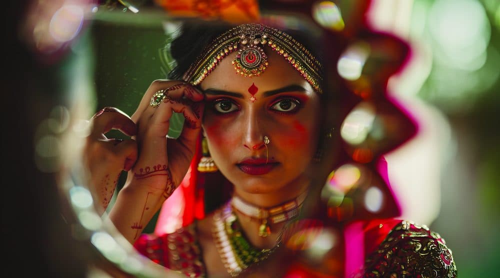 The bindi is not just a decoration. It is a mark of identity, as well as an everyday call to the sacred