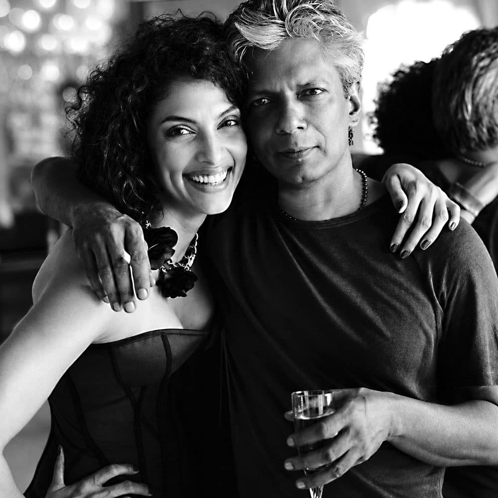 I’ve always had natural curly hair which people would advise I cut or get chemically straightened. Prabuddha told me, “Don’t touch or change your hair. It’s what makes you YOU!”