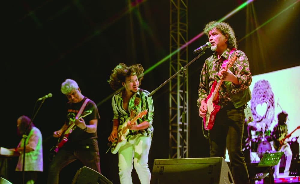 Rudy Wallang in performance