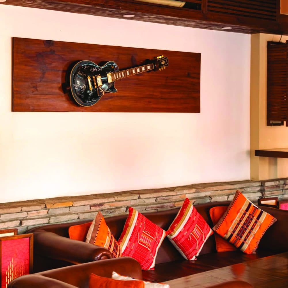 At Cafe Shillong, soft cushions, smoked pork and cups of cappuccino make the perfect backdrop as a new generation of songwriters fill the room with their original music