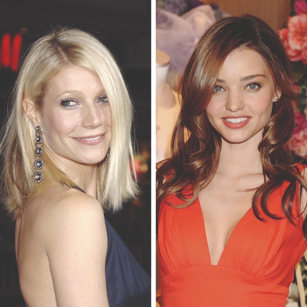 Brands like Gwyneth Paltrow’s Goop and Kora Organics founded by Miranda Kerr (right) embrace ingredients like turmeric, bakuchiol and ashwagandha