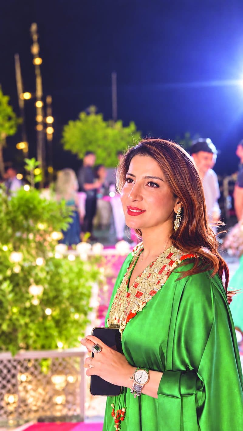 Babina Chawla’s Diwali dressing philosophy is: Don’t be shy of rewearing your favourite outfits and jewels loud and proud